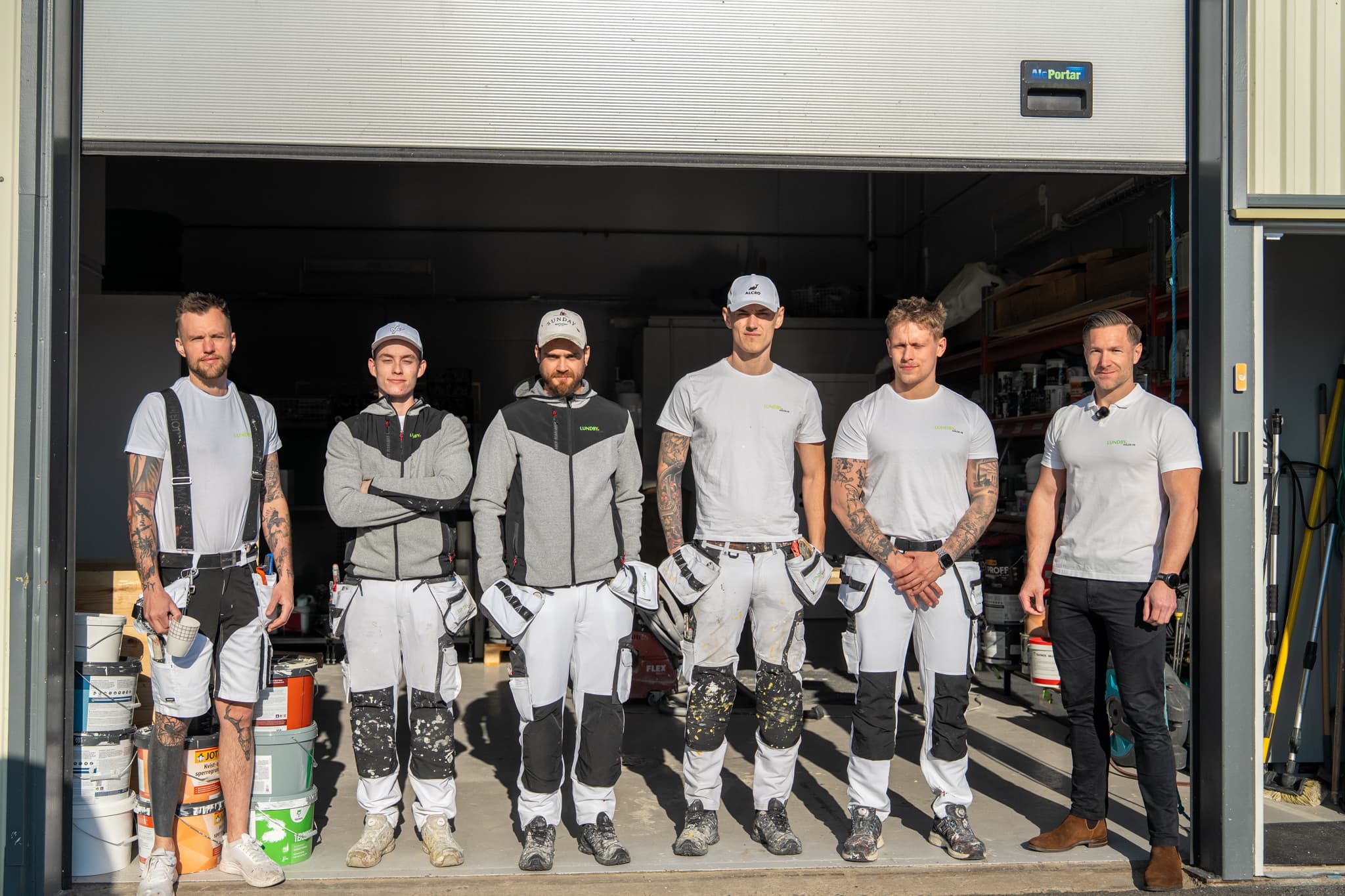 Teamet på Lundby Måleri AB – målare i Göteborg